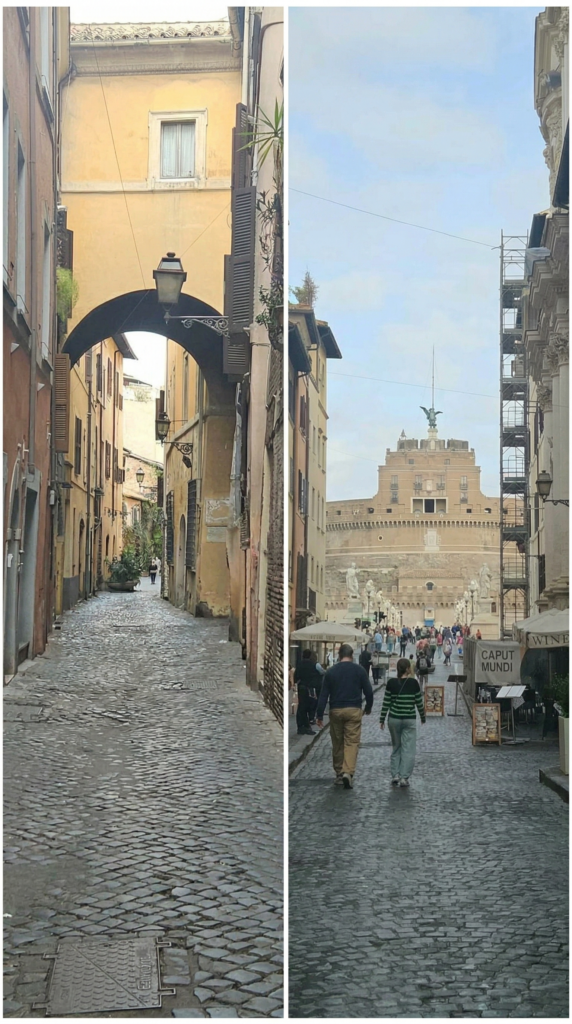  A pair of Roman Streets, one discovered by accident and another by intention.